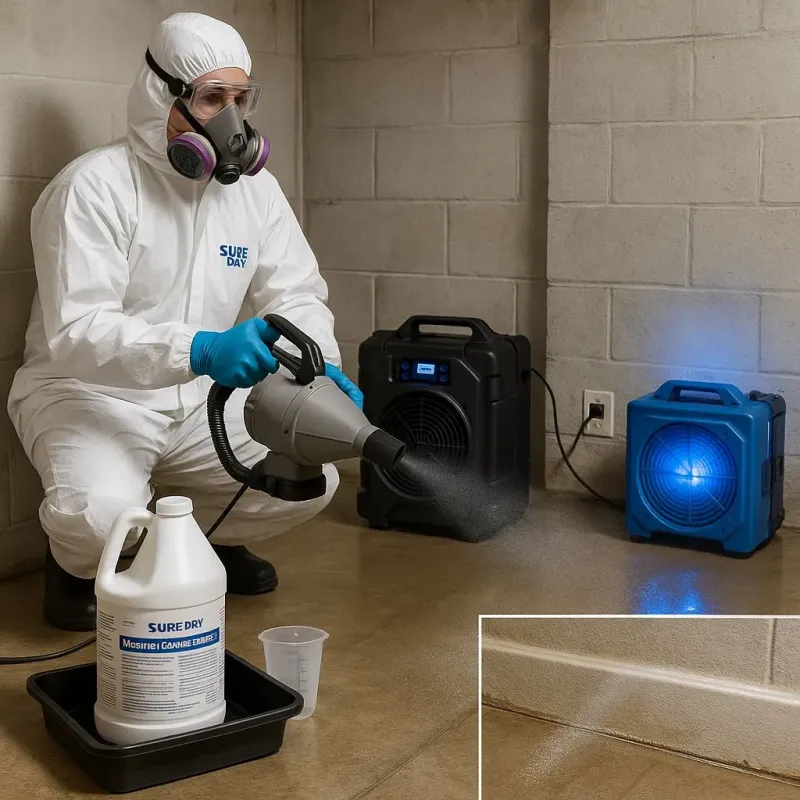 Sanitization and Odor Removal process in Watertown, MA